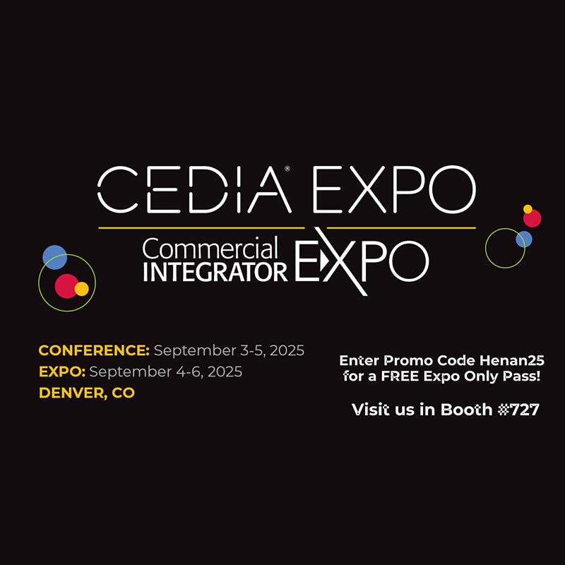 Get Your Free Pass with Code Henan25 to CEDIA EXPO 2025