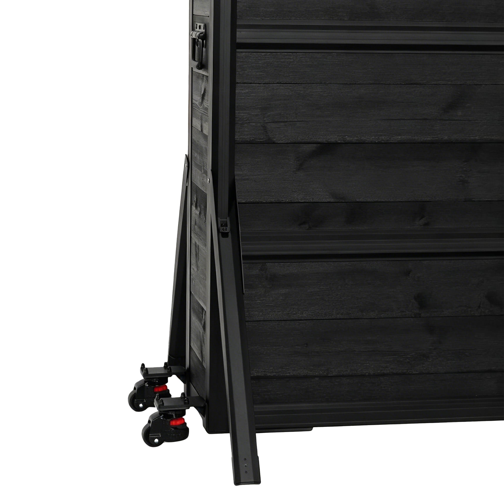 65" Charred Wood Outdoor TV Lift Cabinet