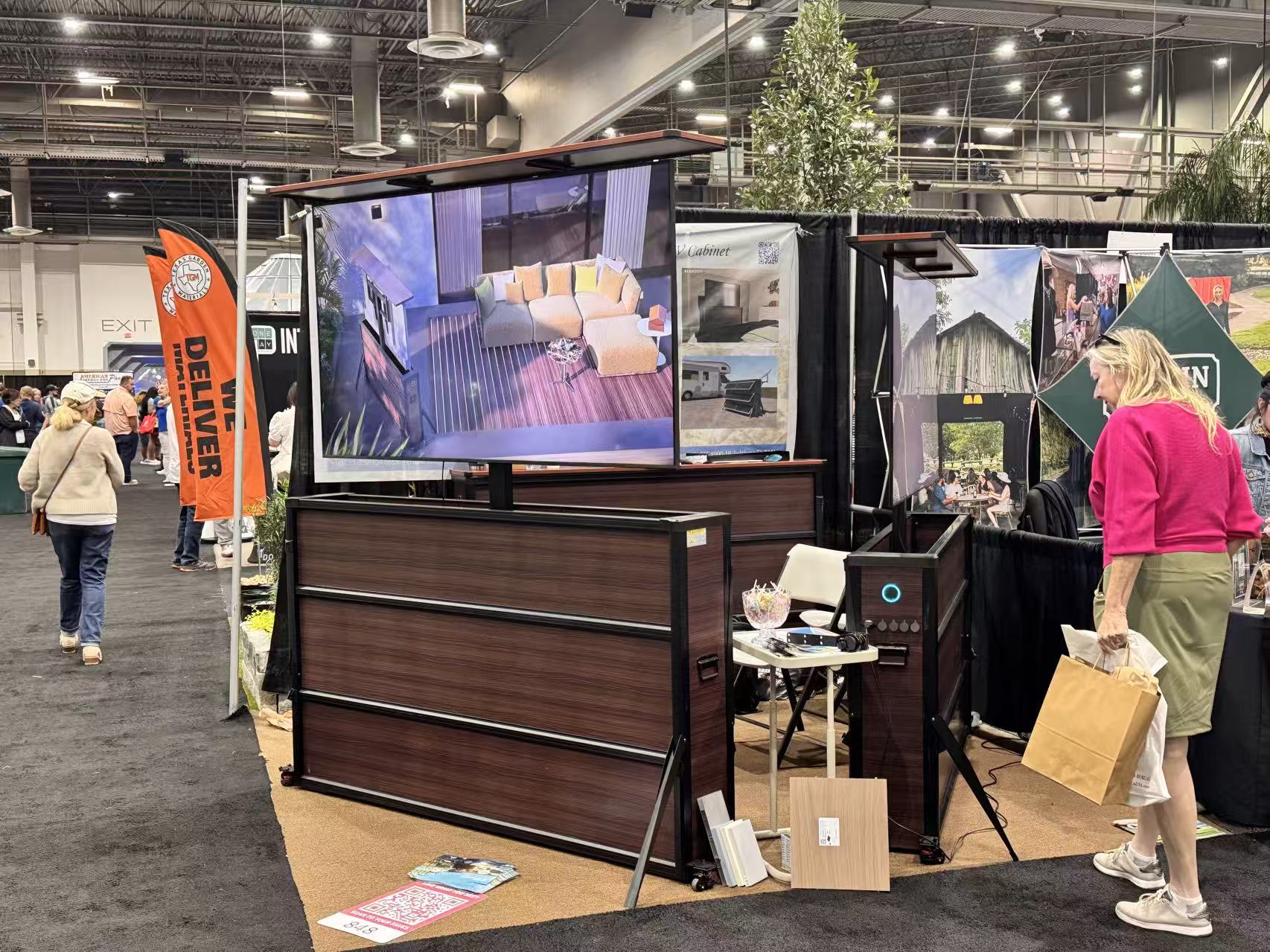 75” Outdoor TV Lift Cabinet – Limited Discount Due to Minor Cosmetic Defect