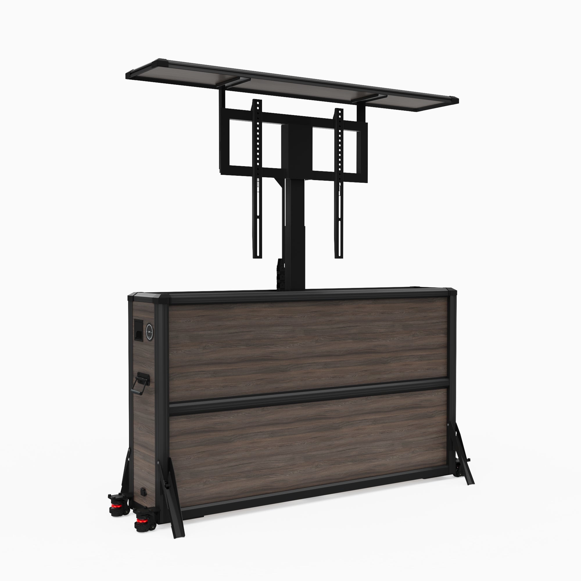 Mueble elevador de TV motorizado premium para interiores de 55 pulgadas