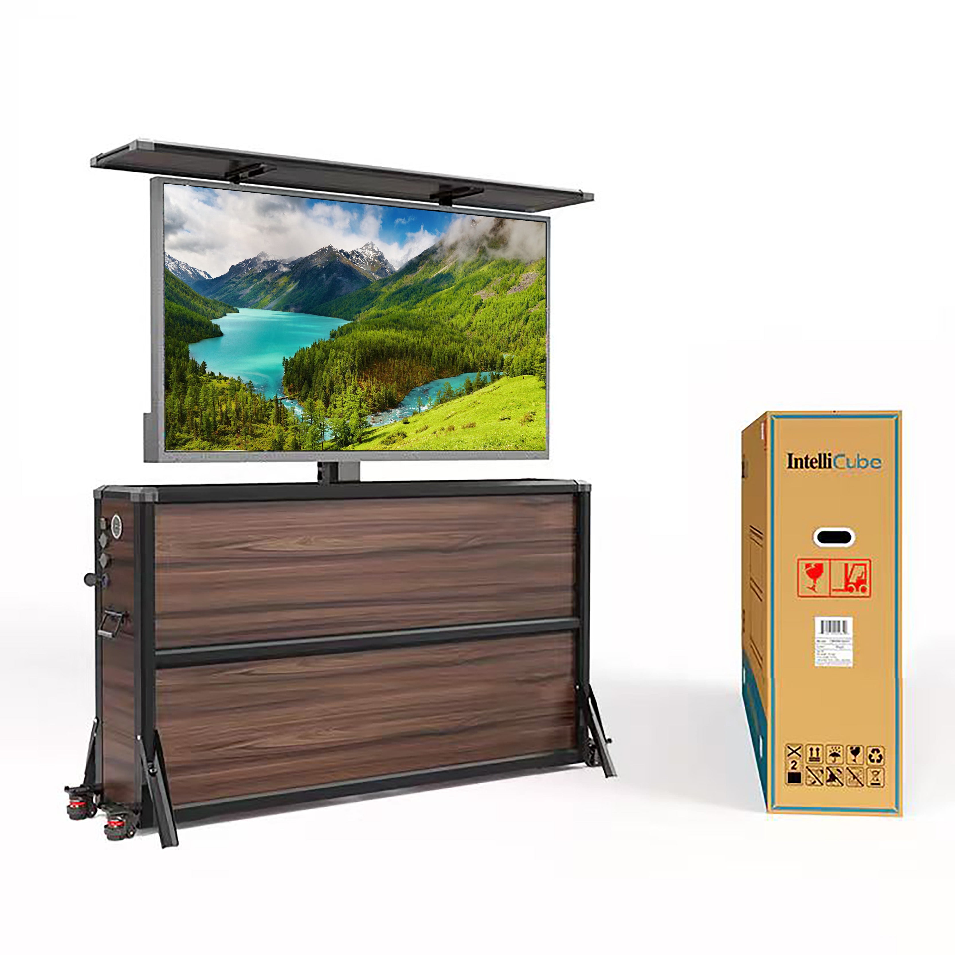 Weatherproof TV Lift Cabinet for TVs 55”, Indoor and Outdoor