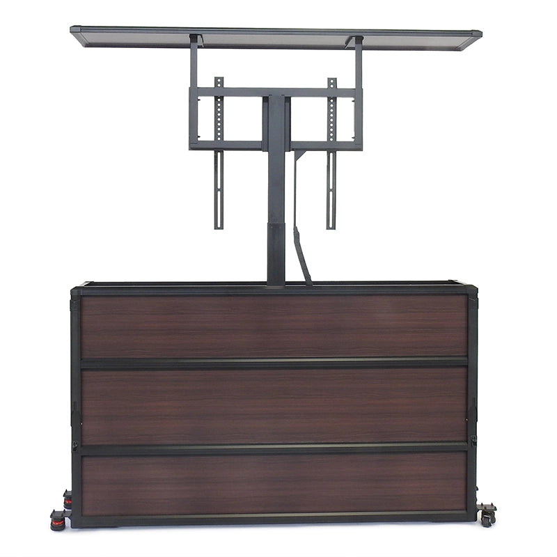 Weatherproof TV Lift Cabinet for TVs 65”, Indoor and Outdoor