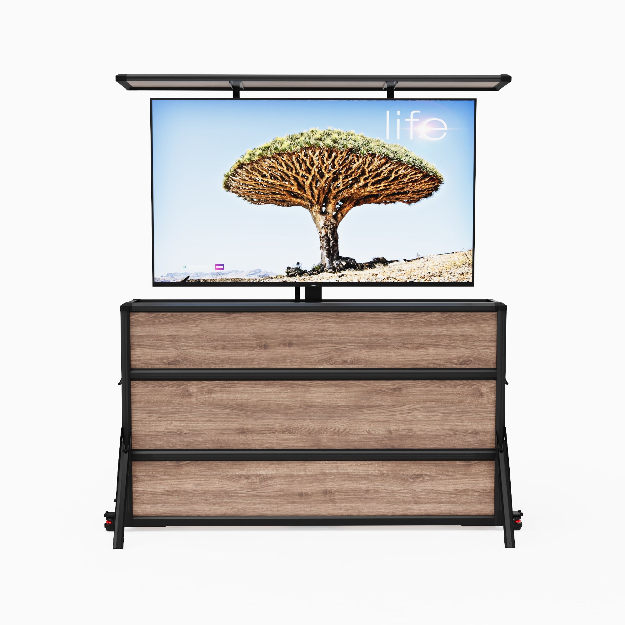 Premium Motorized Indoor TV Lift Cabinet for 65-Inch Indoor TVs