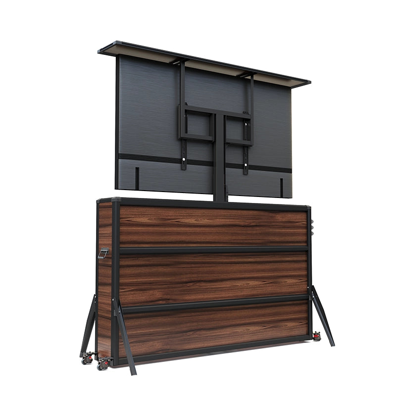 Weatherproof TV Lift Cabinet for TVs 75”, Indoor and Outdoor