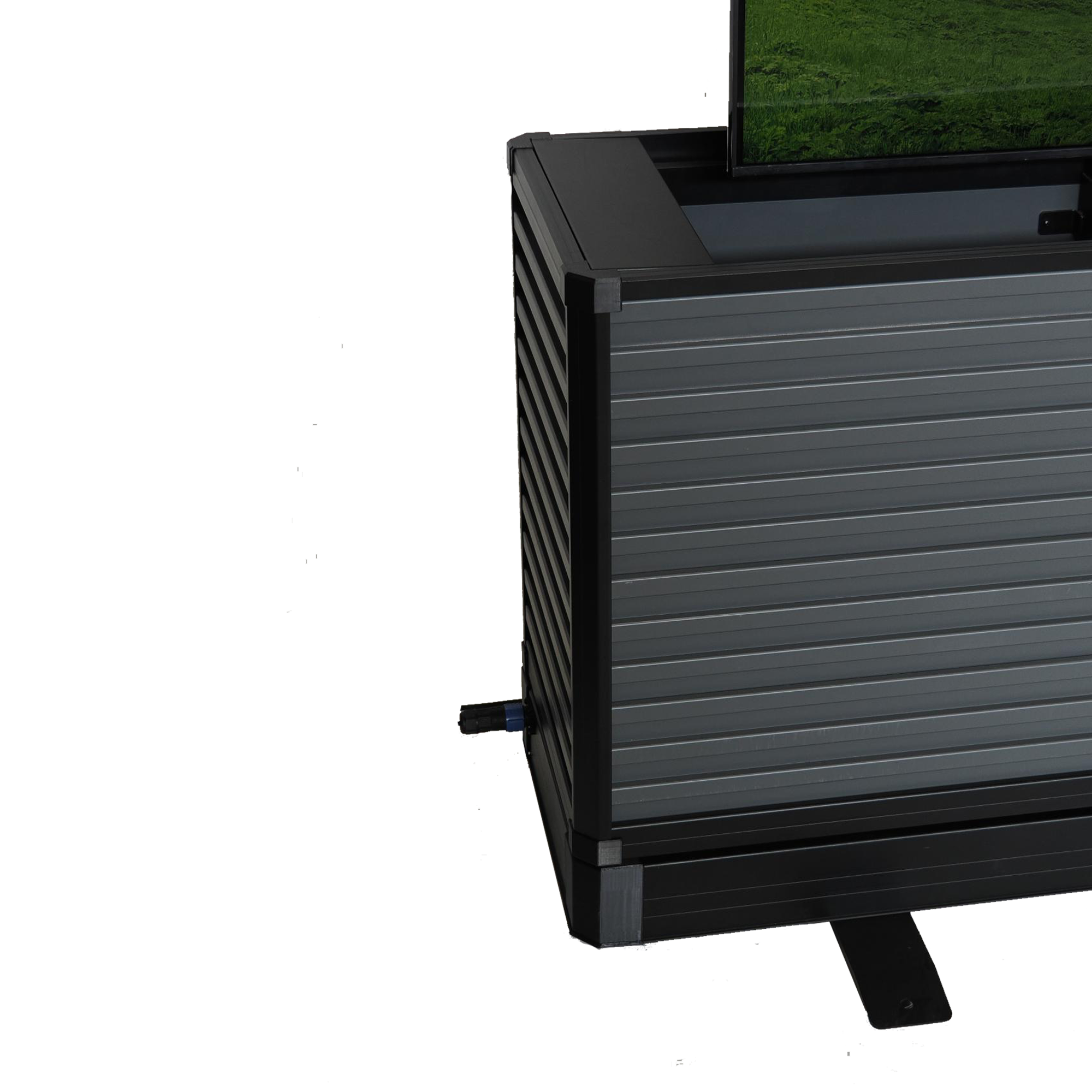 75" Split-Design Outdoor TV Lift Cabinet – Motorized Weatherproof Patio TV Cabinet (Pre-Order)