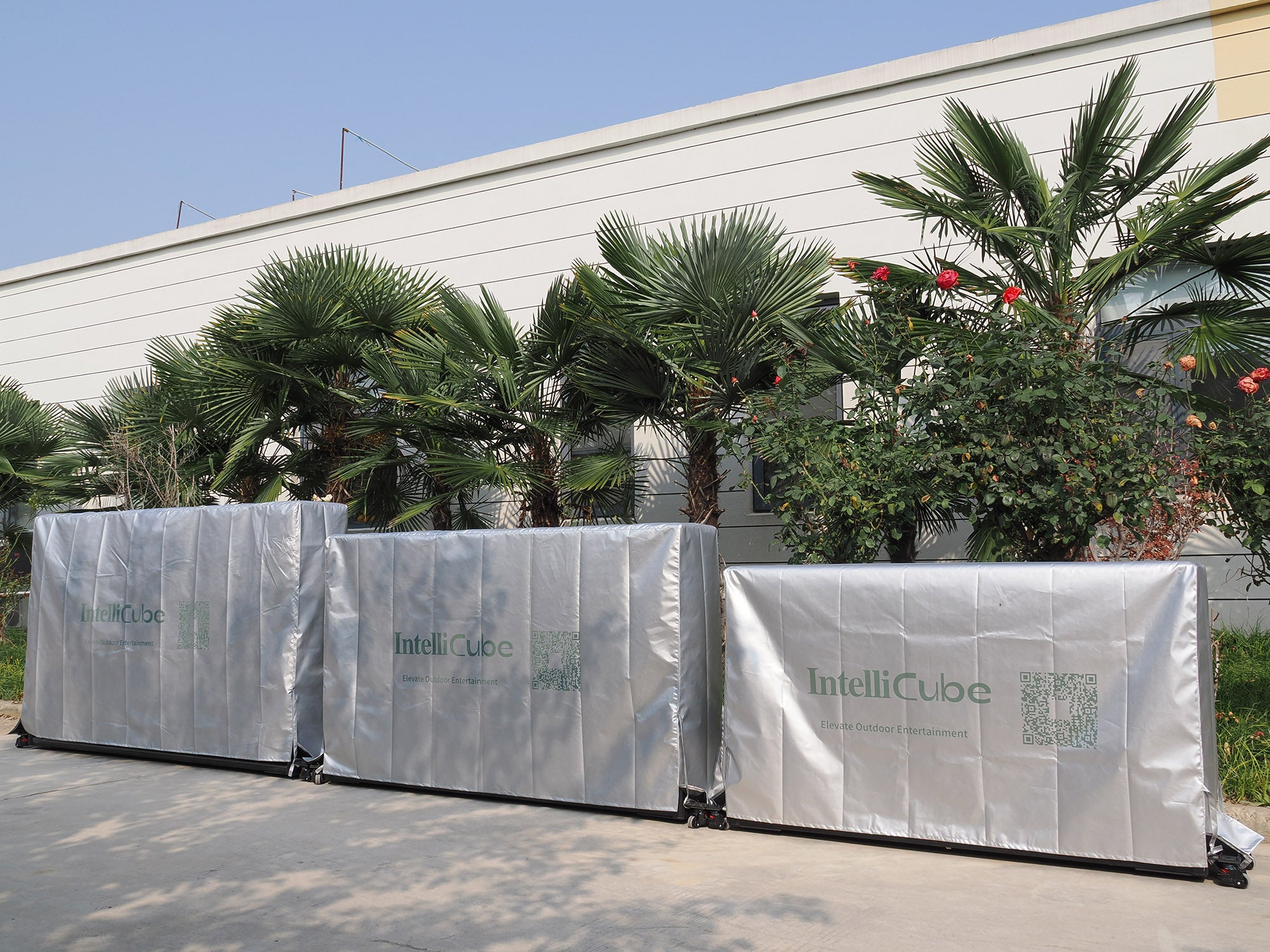 IntelliCube Protective Cover for Standard Outdoor TV Lift Cabinets (55” / 65” / 75”)