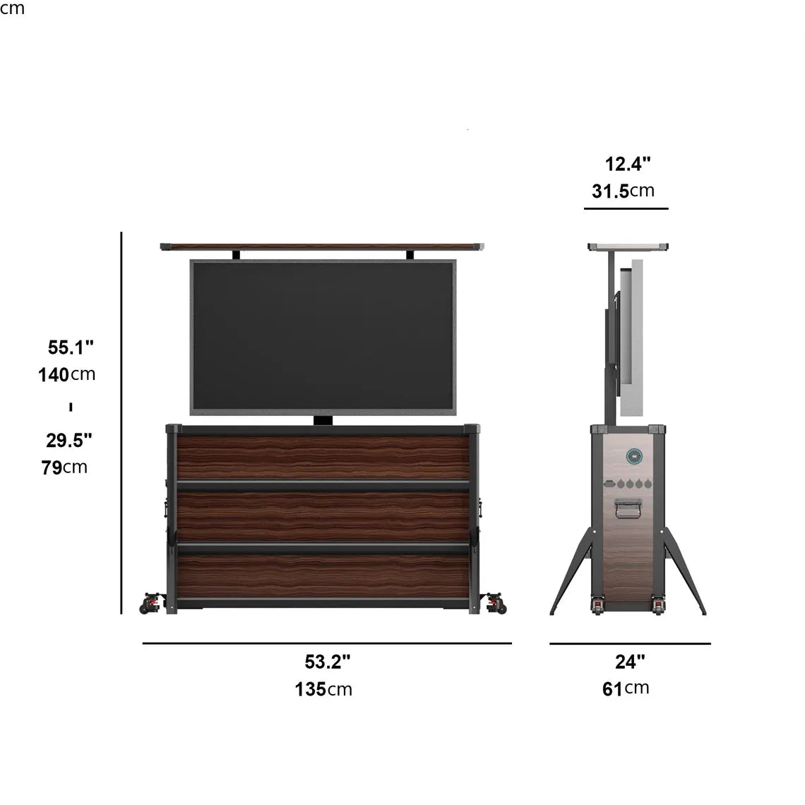 Design and Produce the Thinnest Outdoor TV Lift Cabinet
