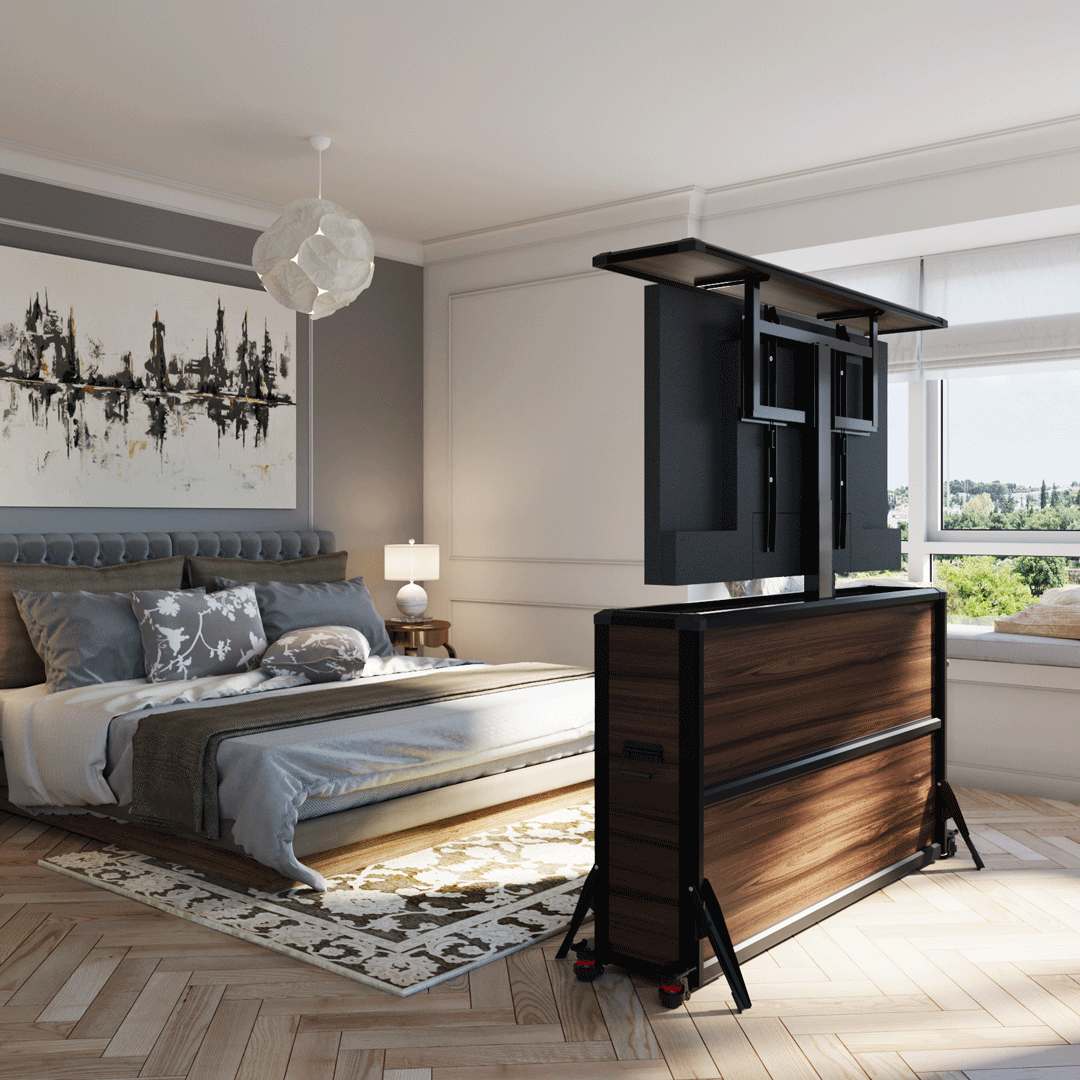 Enhance Your Bedroom with a TV Lift Cabinet for the End of Bed