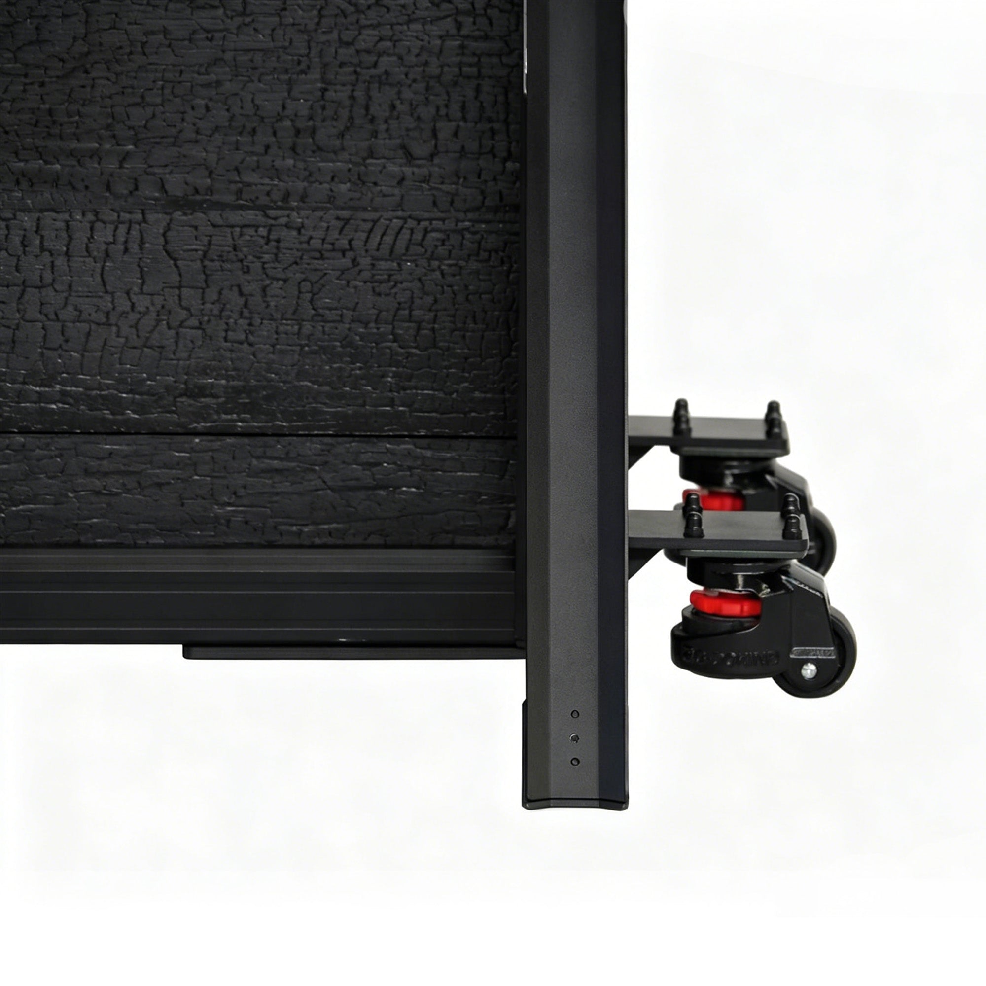 55" Charred Wood Outdoor TV Lift Cabinet