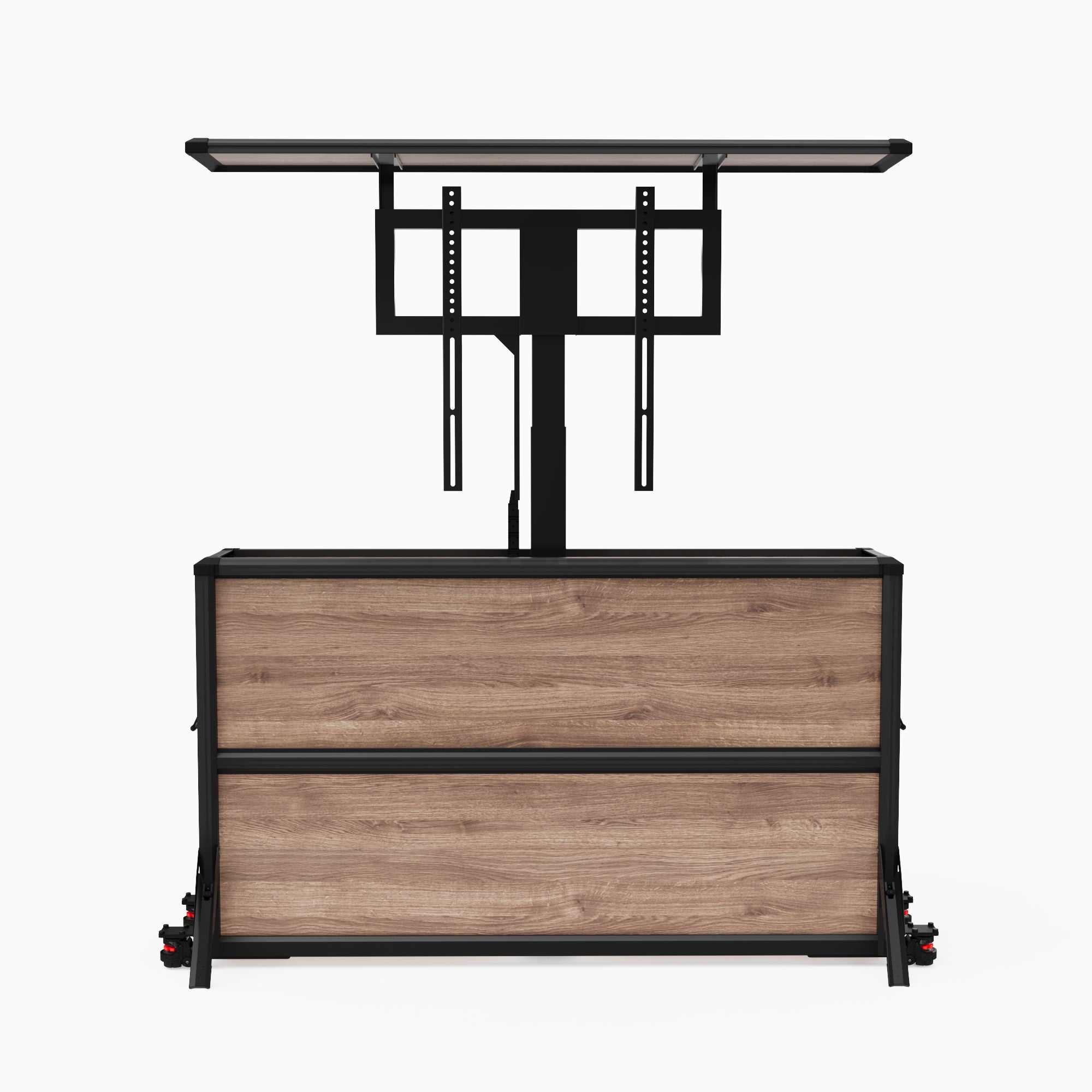 Mueble elevador de TV motorizado premium para interiores de 55 pulgadas 