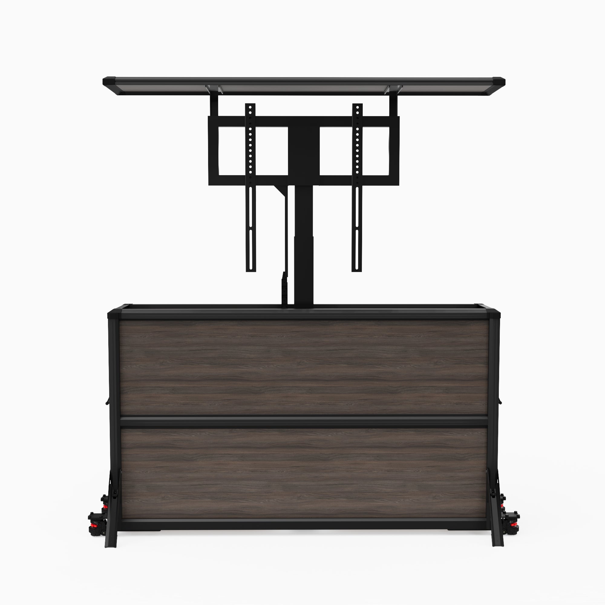 Mueble elevador de TV motorizado premium para interiores de 55 pulgadas 