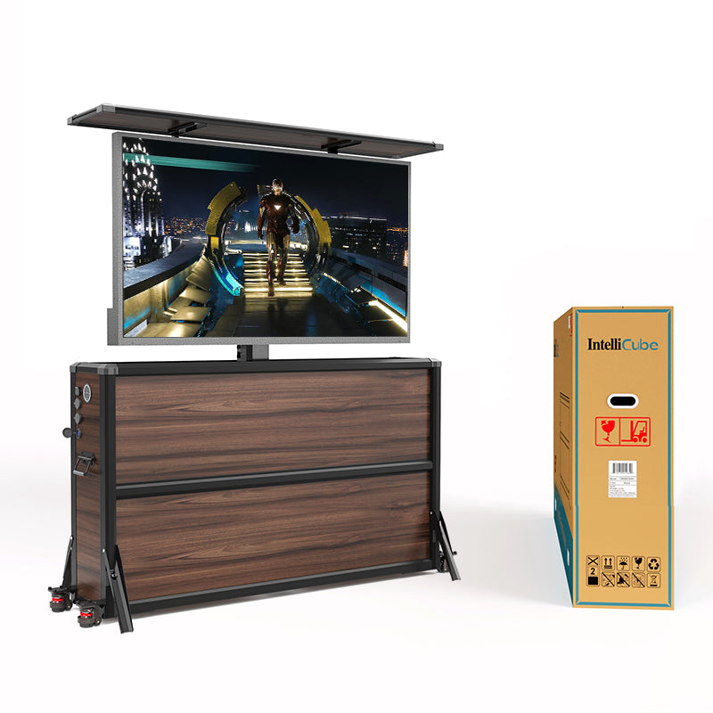 Weatherproof TV Lift Cabinet for TVs 55”, Indoor and Outdoor