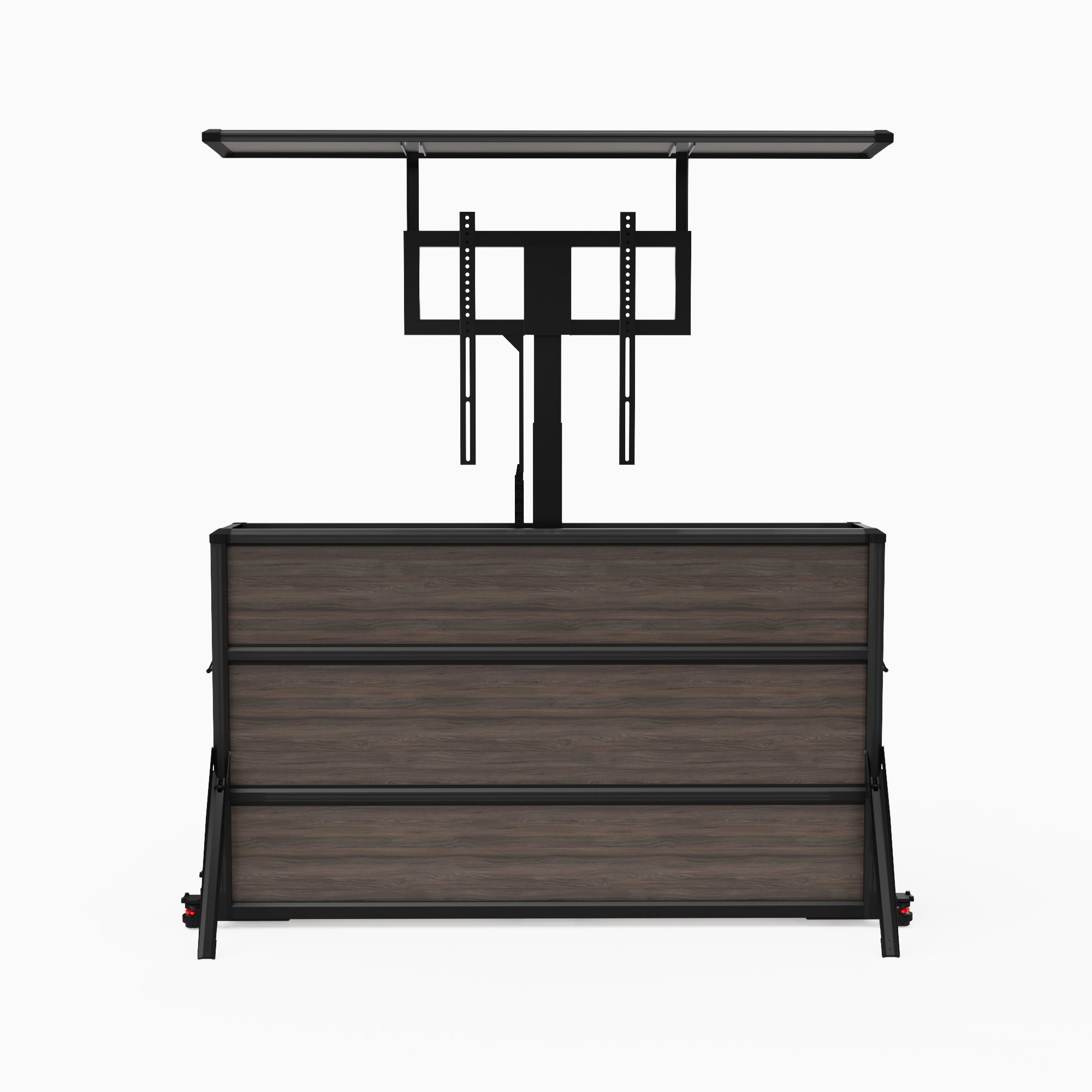 Mueble elevador de TV motorizado premium para interiores de 65 pulgadas 