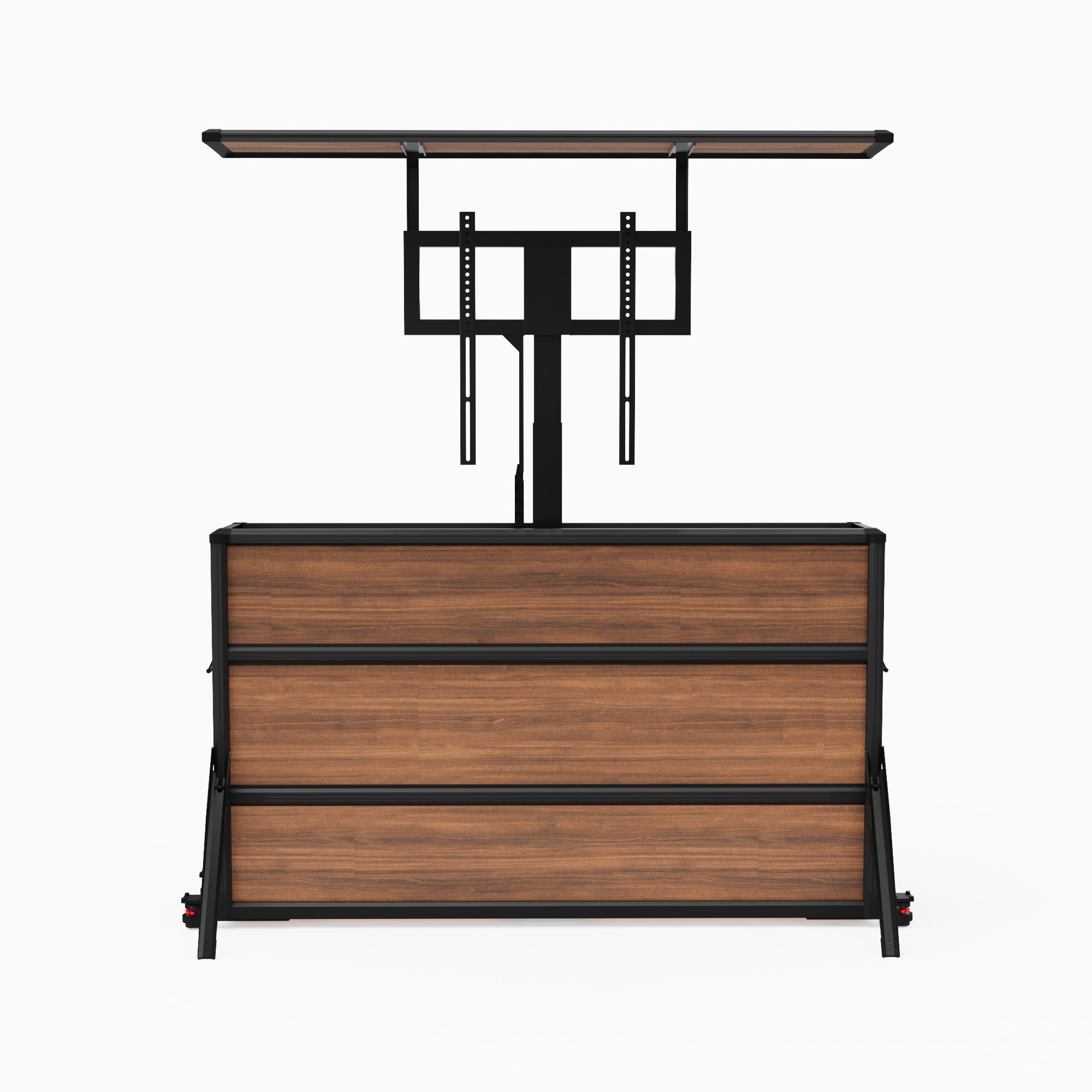 Mueble elevador de TV motorizado premium para interiores de 65 pulgadas 