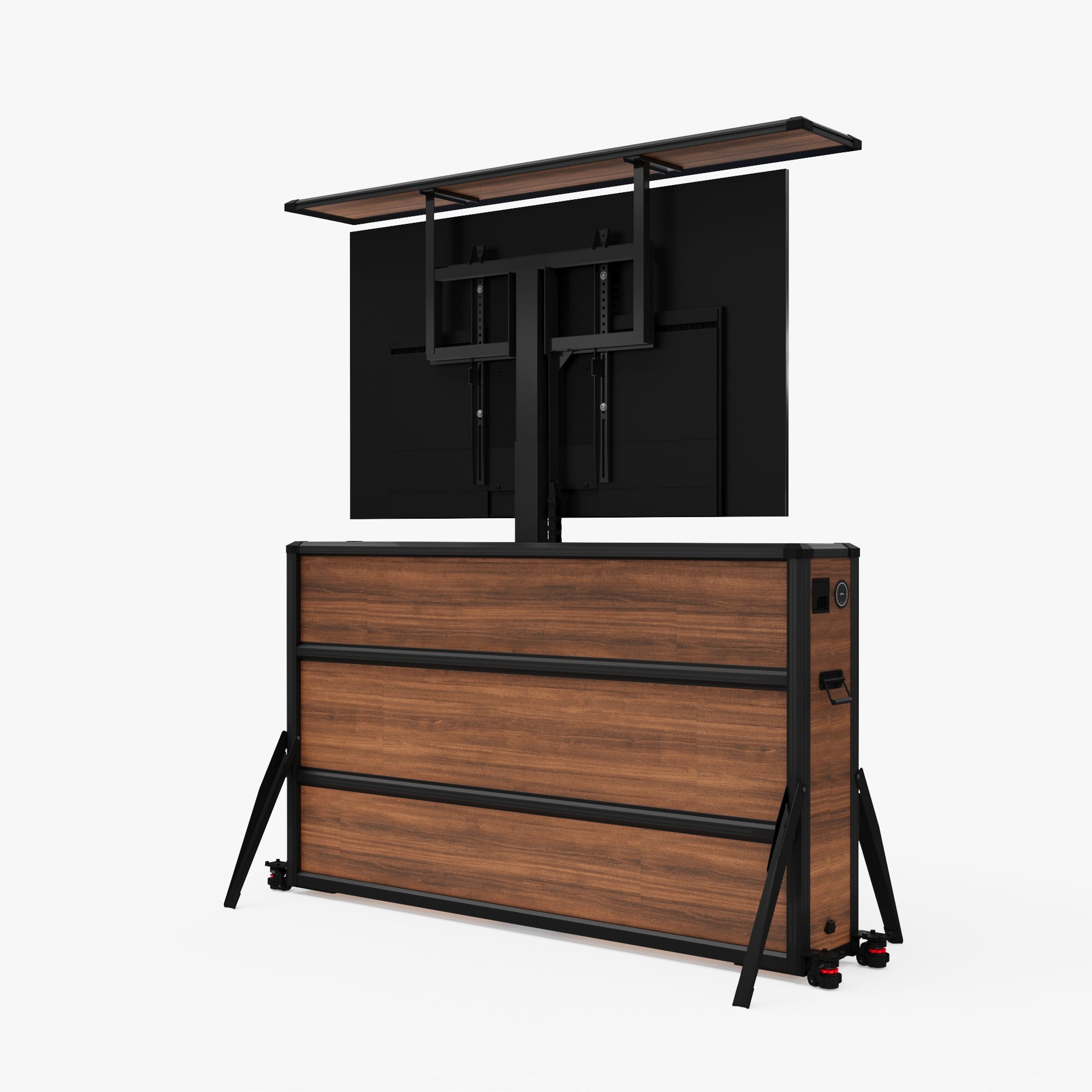 Mueble elevador de TV motorizado premium para interiores de 65 pulgadas 