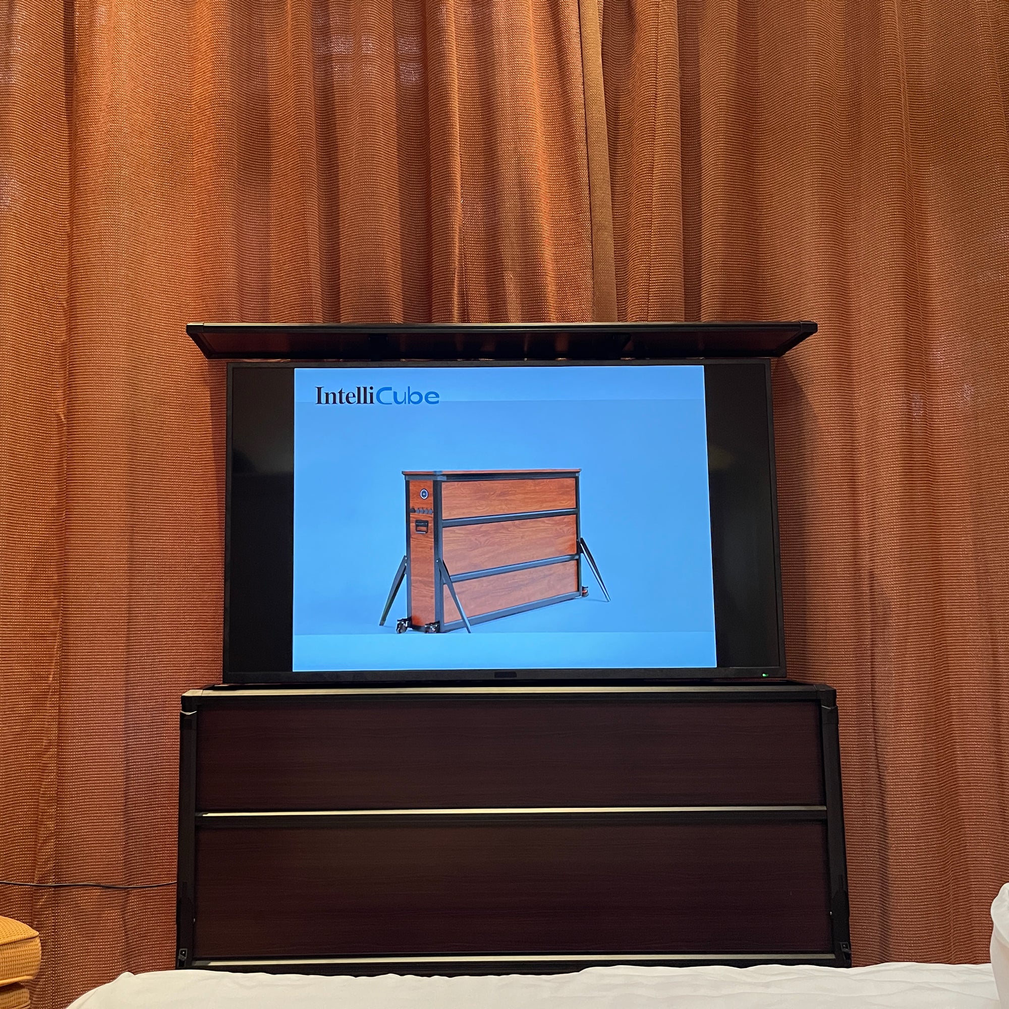 Weatherproof TV Lift Cabinet for TVs 65”, Indoor and Outdoor