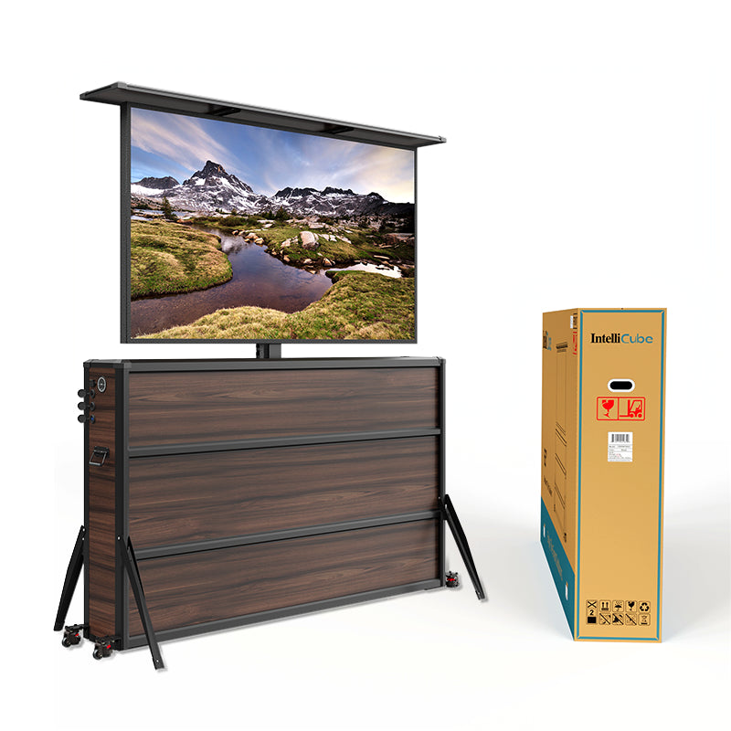 Weatherproof TV Lift Cabinet for TVs 75”, Indoor and Outdoor