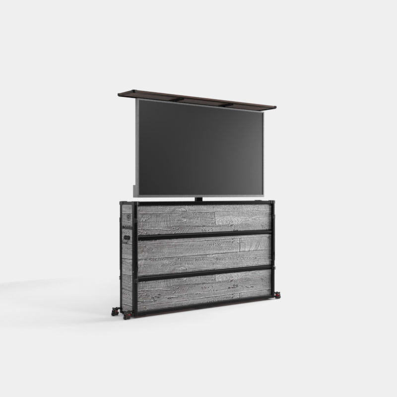 Rotten Wood Outdoor TV Lift Cabinet (Custom)