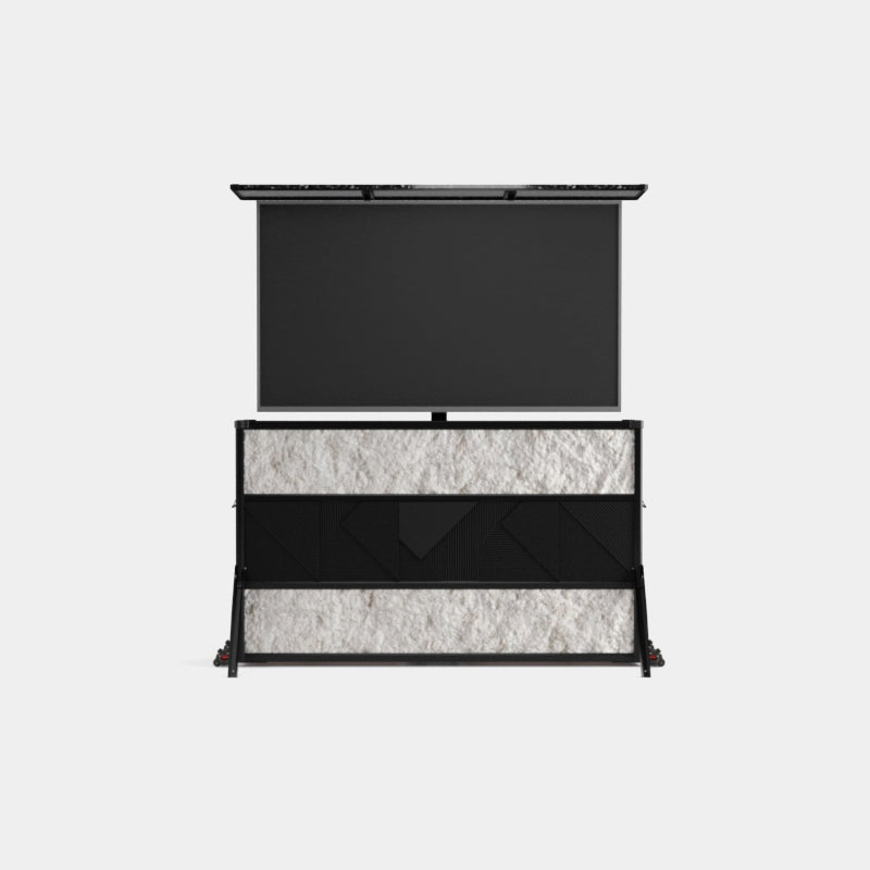 Stone Pattern Outdoor TV Lift cabinet (Custom)
