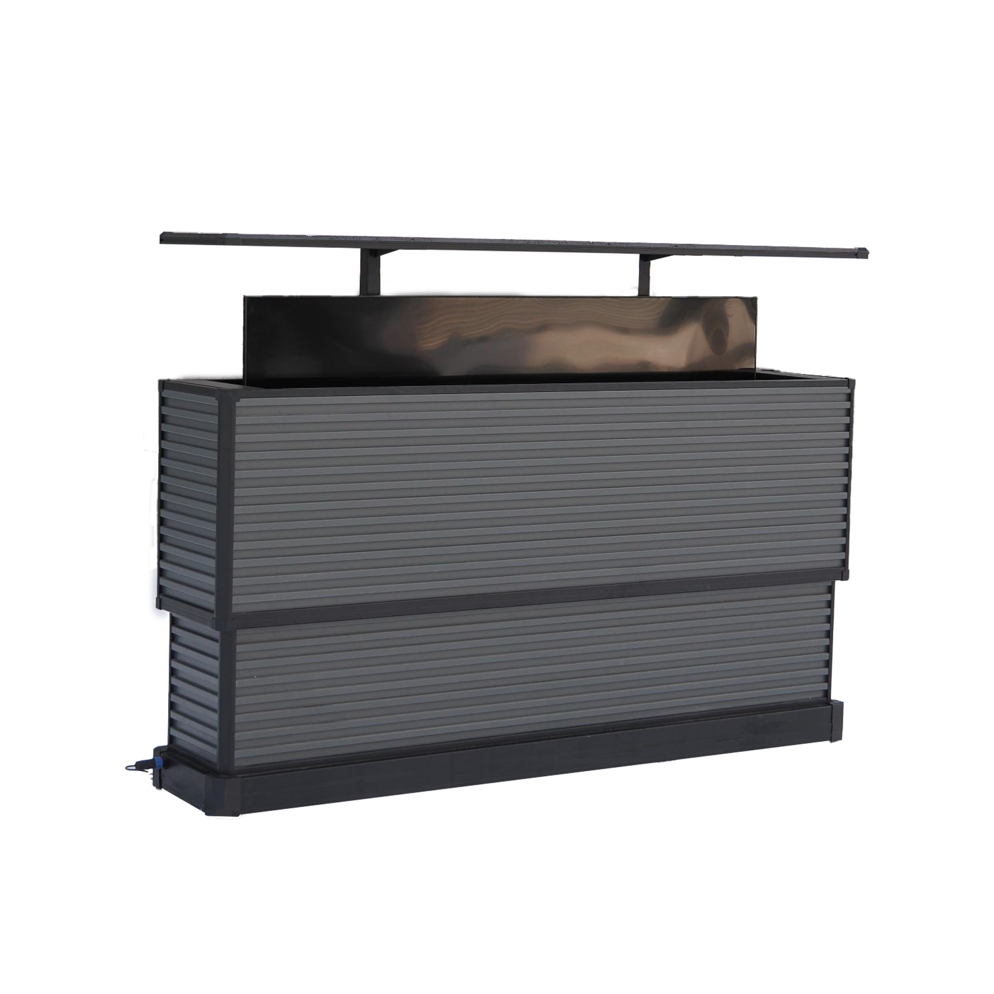 75" Split-Design Outdoor TV Lift Cabinet – Motorized Weatherproof Patio TV Cabinet (Pre-Order)