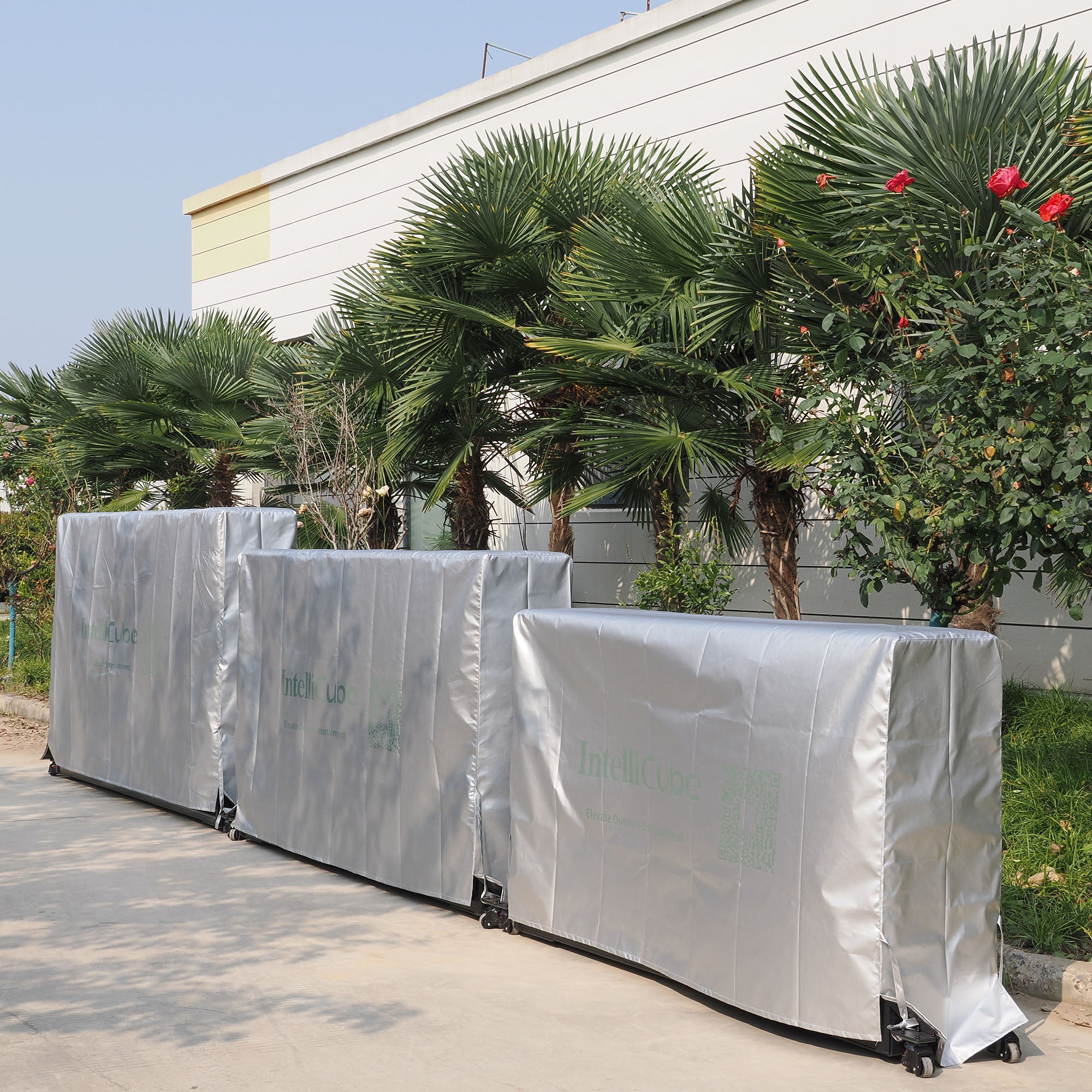 IntelliCube Protective Cover for Standard Outdoor TV Lift Cabinets (55” / 65” / 75”)